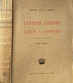 Lettere inedite a Gino Capponi