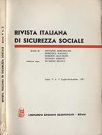 Rivista italiana di sicurezza sociale Anno V n. 3