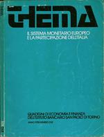 Il sistema monetario europeo e la partecipazione dell'Italia