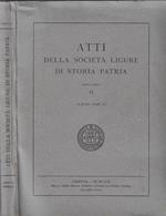 Atti della Società ligure di storia patria Nuova serie II (LXXVI) Fasc. II