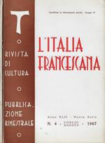 L' Italia Francescana n. 4-5 1967