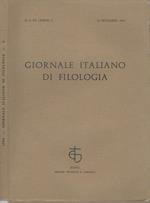 Giornale italiano di Filologia - N.S. XV (XXXVI) 2, 15 novembre 1984