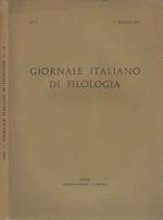 Giornale italiano di Filologia - LV 1, 15 maggio 2003