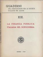 La finanza pubblica italiana nel dopoguerra