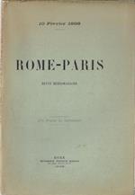 Rome-Paris 10 Février 1898