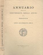 Annuario della Università degli Studi di Perugia - Anno Accademico 1956-1957