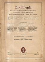 Cardiologia - International Archives of Cardiology vol. 29, n. 3 1956