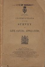 Instructions as to the survey of life saving appliances