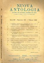 Nuova Antologia. Rivista di lettere, scienze e d'arti, anno 55, fascicolo 1151, 1° marzo 1920