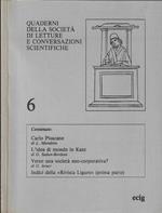 Quaderni della società di letture e conversazioni scientifiche N° 6