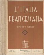 L' Italia Francescana 1950