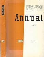Annual Vol. XX, 1985