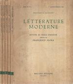 Letterature Moderne N° 1-2-3-5-6