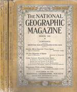 The National Geographic Magazine -1929 March, June, September