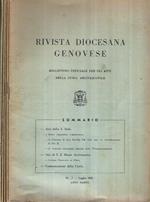 Rivista Genovese - N° 7-8-9-11-12, 1951