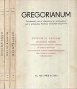 Gregorianum 1968 Numero 1-2-3