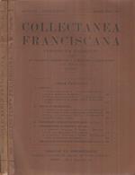 Collectanea Francescana - 1933, fascicolo terzo e quarto