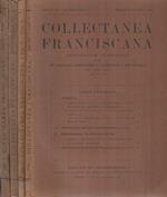 Collectanea Francescana - Fascicoli I, II, III e IV del 1934, Annus IV