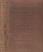 Collectanea Francescana - 1935, Fascicolo I, II, III e IV