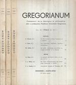 Gregorianum Anno 1964 Vol. XLV 1-2-3