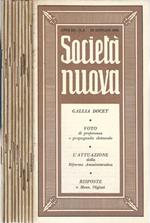 Società Nuova- ° 2-3-4-5-6-7-8,9-10,12-13,17-18,21 del 1956