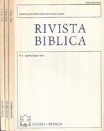 Rivista Biblica Anno 1984 N° 2, 3, 4