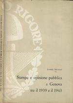 Stampa e opinione pubblica a Genova tra il 1939 e il 1943