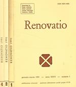 Renovatio. Rivista di teologia e cultura. Anno XXVI, n.1, 2, 4, 1991