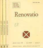 Renovatio. Rivista di teologia e cultura. Anno XXIV, n.1, 3, 4, 1989