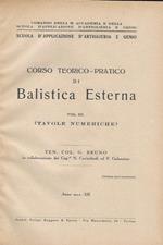 Corso teorico-pratico di balistica esterna, volume III