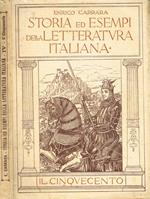 Storia ed esempi della letteratura italiana vol.IV