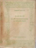 Saggio di una interpretazione di Giovanni Prati