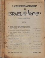 La rassegna mensile di Israel Vol. XXX N. 4, 8, 11, 12