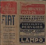 Annuario generale 1925-26 Anno XXXI – N. 25 – 1° settembre 1925