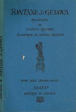 Fontane di Genova raccontate da Luciano Rebuffo illustrate da Attilio Mangini