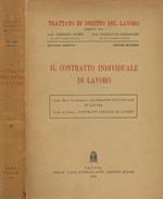 Il contratto individuale di lavoro. Volume secondo del trattato di diritto del lavoro