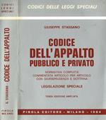 Codice dell'appalto pubblico e privato