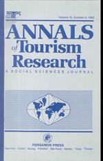 Annals of Tourism Research. A Social Sciences Journal. Volume 15. Number 4, 1988