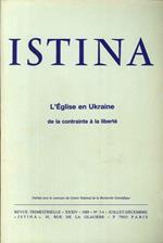 Istina - Revue Trimestrielle. XXXIV 1989 N.3-4 Julliet-Décembre