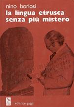 La Lingua Etrusca Senza più Mistero