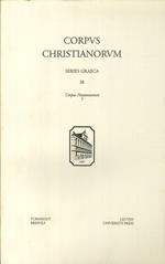 Sancti Gregorii Nazianzeni Opera. Versio armeniaca III Orationes XXI, VIII, VII