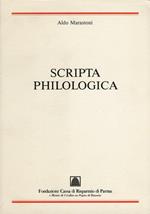 Scripta philologica