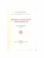 Regesta Chartarum Pistoriensium. Alto Medioevo (493-1000). 114 Regesti. Indice dei nomi propi e delle cose notevoli. Seguono gli indici dei roganti nella iudicaria Pistoriensis, dei notari esemplatori, dei vescovi pistoiesi