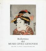 Bollettino dei Musei Civici Genovesi. N. 49-50-51