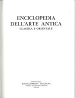 Enciclopedia dell'Arte Antica Classica e Orientale. [Opera Incompleta]