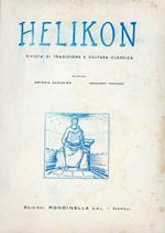 Helikon. Rivista di Tradizione e Cultura Classica. Anno II Nn.3-4 Luglio-Dicembre 1962