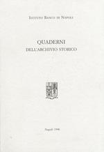 Quaderni dell'Archivio Storico