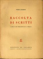 Raccolta di Scritti