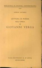 Lettura di Poesia nell'Opera di Giovanni Verga