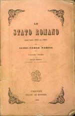 Lo Stato Romano dall'Anno 1815 al 1850